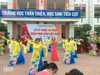 Trường THCS Phú An kỷ niệm 40 năm ngày nhà giáo Việt Nam 20/11.