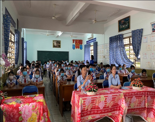 Liên đội trường THCS Phú An tổ chức thành công ngày hội  “Thiếu nhi vui khỏe- Tiến bước lên Đoàn” Năm học 2020-2021